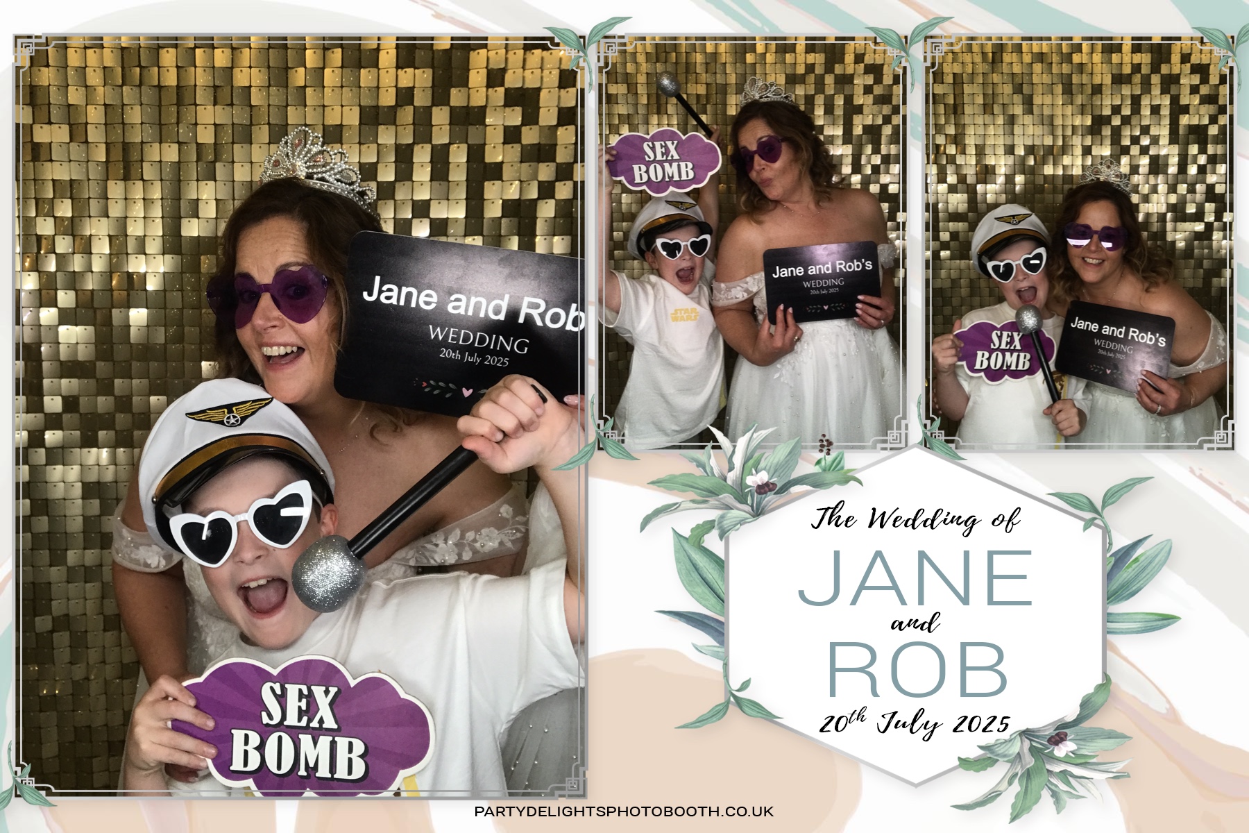 Jane and Rob's Wedding | View more photos from the event at gallery.partydelightsphotobooth.co.uk/u/PartyDelightsPhotoBooth/Jane-and-Robs-Wedding