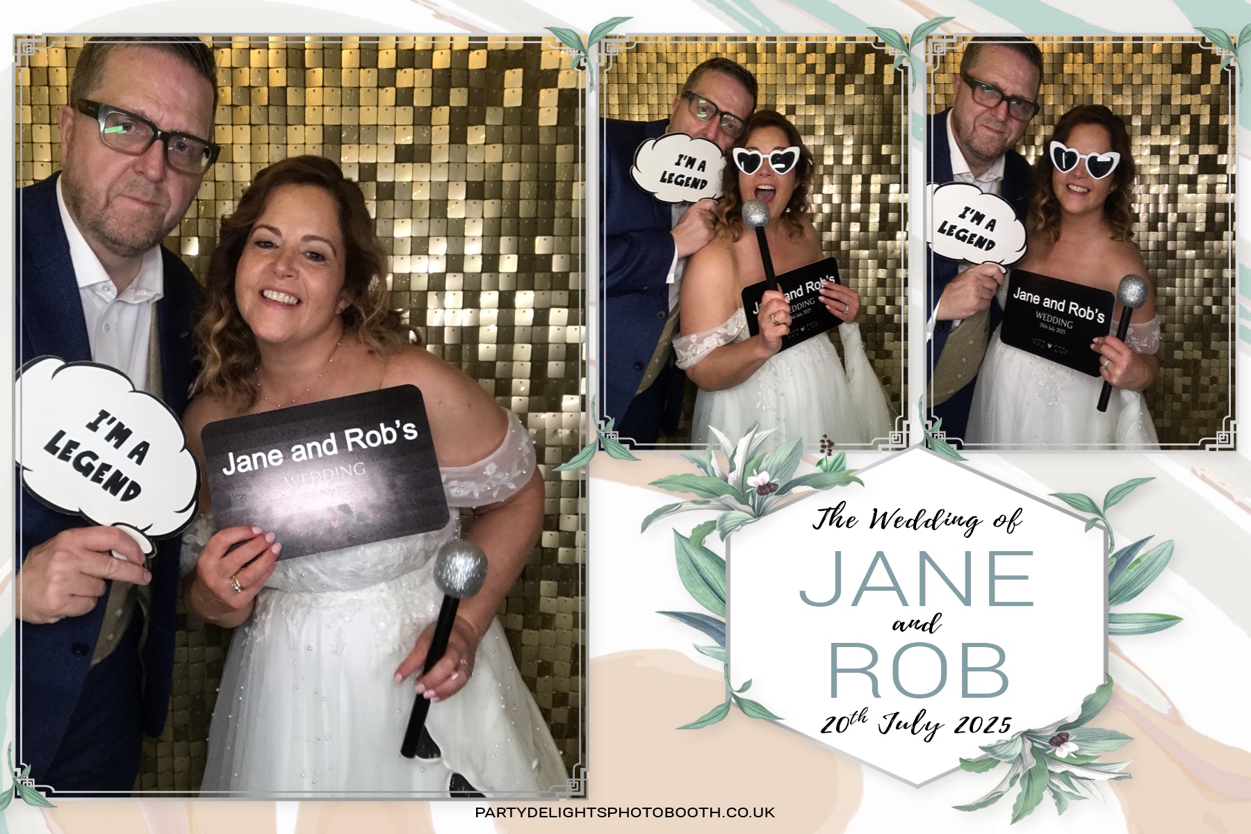 Jane and Rob's Wedding | View more photos from the event at gallery.partydelightsphotobooth.co.uk/u/PartyDelightsPhotoBooth/Jane-and-Robs-Wedding