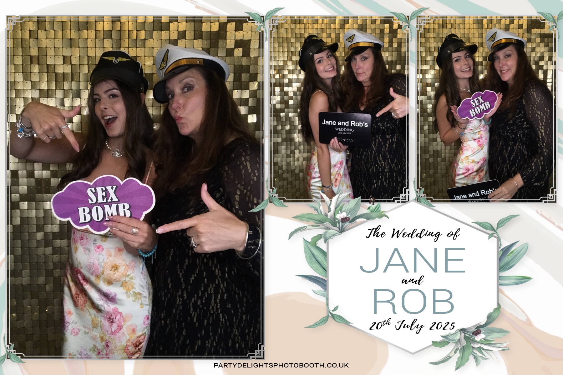 Jane and Rob's Wedding | View more photos from the event at gallery.partydelightsphotobooth.co.uk/u/PartyDelightsPhotoBooth/Jane-and-Robs-Wedding