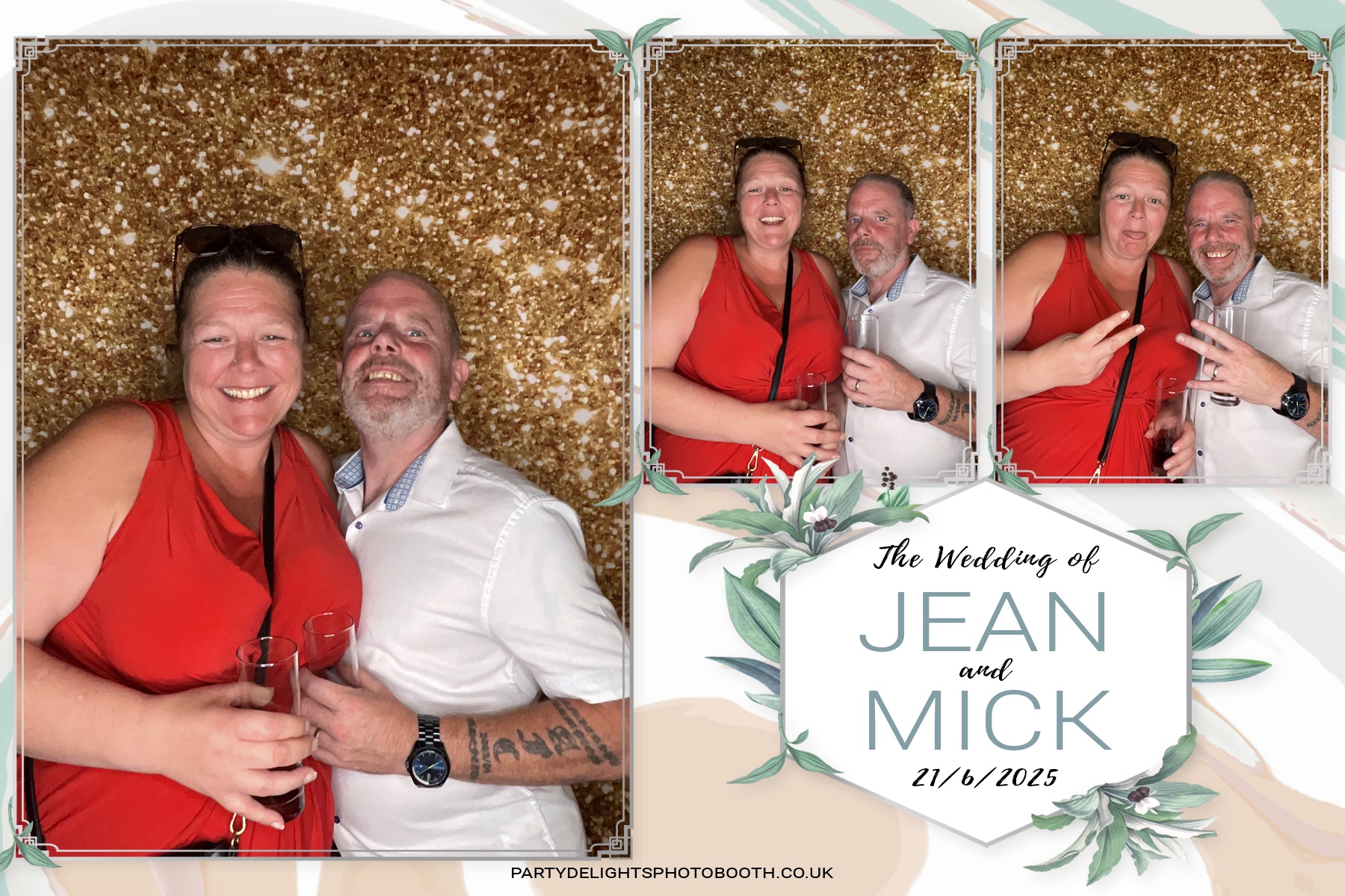 Jean and Mick’s wedding | View more photos from the event at gallery.partydelightsphotobooth.co.uk/u/PartyDelightsPhotoBooth/Jean-and-Mick’s-wedding
