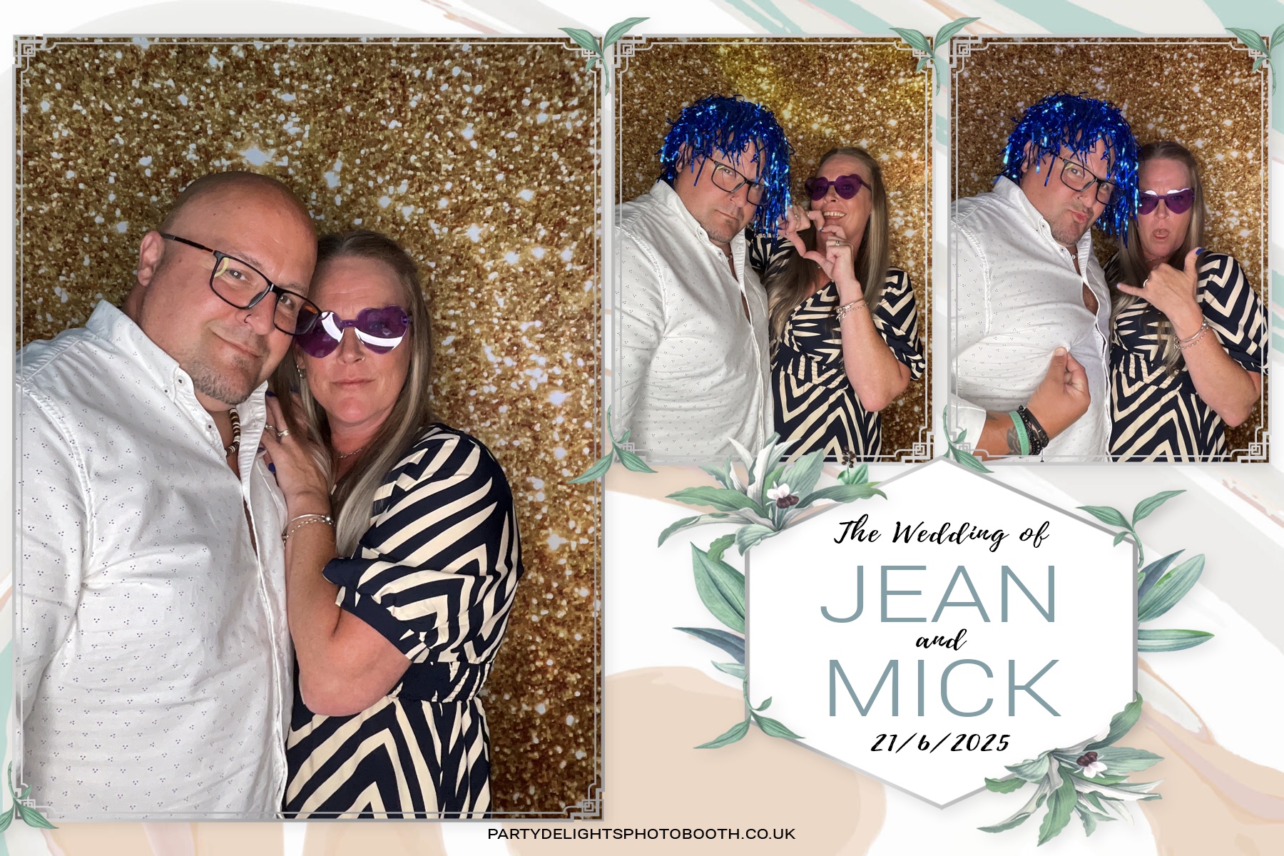 Jean and Mick’s wedding | View more photos from the event at gallery.partydelightsphotobooth.co.uk/u/PartyDelightsPhotoBooth/Jean-and-Mick’s-wedding