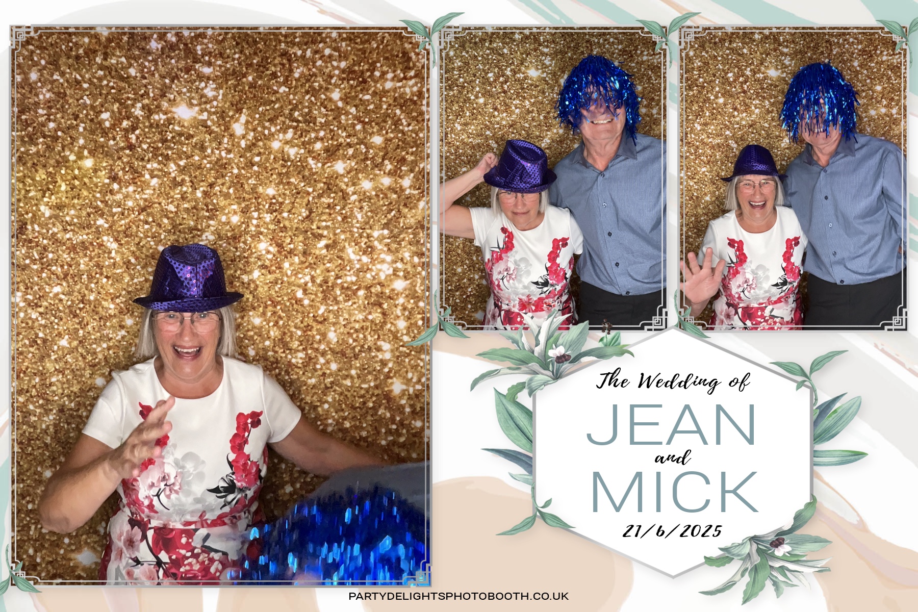 Jean and Mick’s wedding | View more photos from the event at gallery.partydelightsphotobooth.co.uk/u/PartyDelightsPhotoBooth/Jean-and-Mick’s-wedding