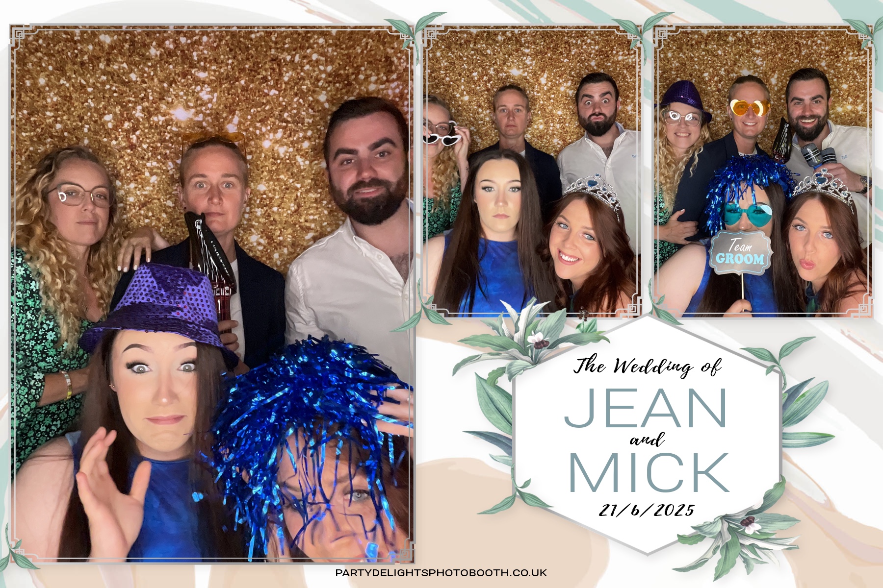 Jean and Mick’s wedding | View more photos from the event at gallery.partydelightsphotobooth.co.uk/u/PartyDelightsPhotoBooth/Jean-and-Mick’s-wedding