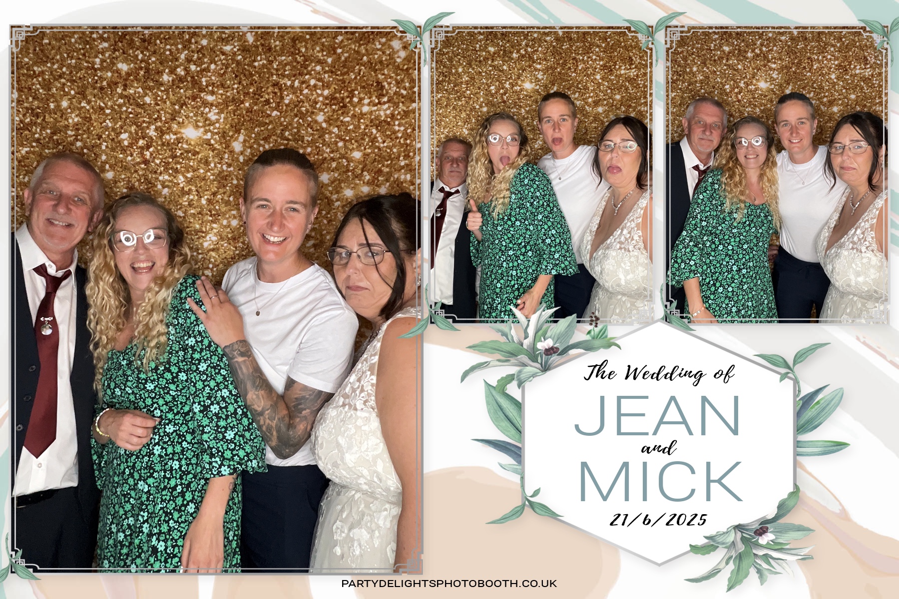 Jean and Mick’s wedding | View more photos from the event at gallery.partydelightsphotobooth.co.uk/u/PartyDelightsPhotoBooth/Jean-and-Mick’s-wedding