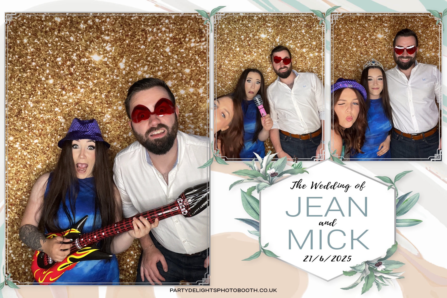 Jean and Mick’s wedding | View more photos from the event at gallery.partydelightsphotobooth.co.uk/u/PartyDelightsPhotoBooth/Jean-and-Mick’s-wedding