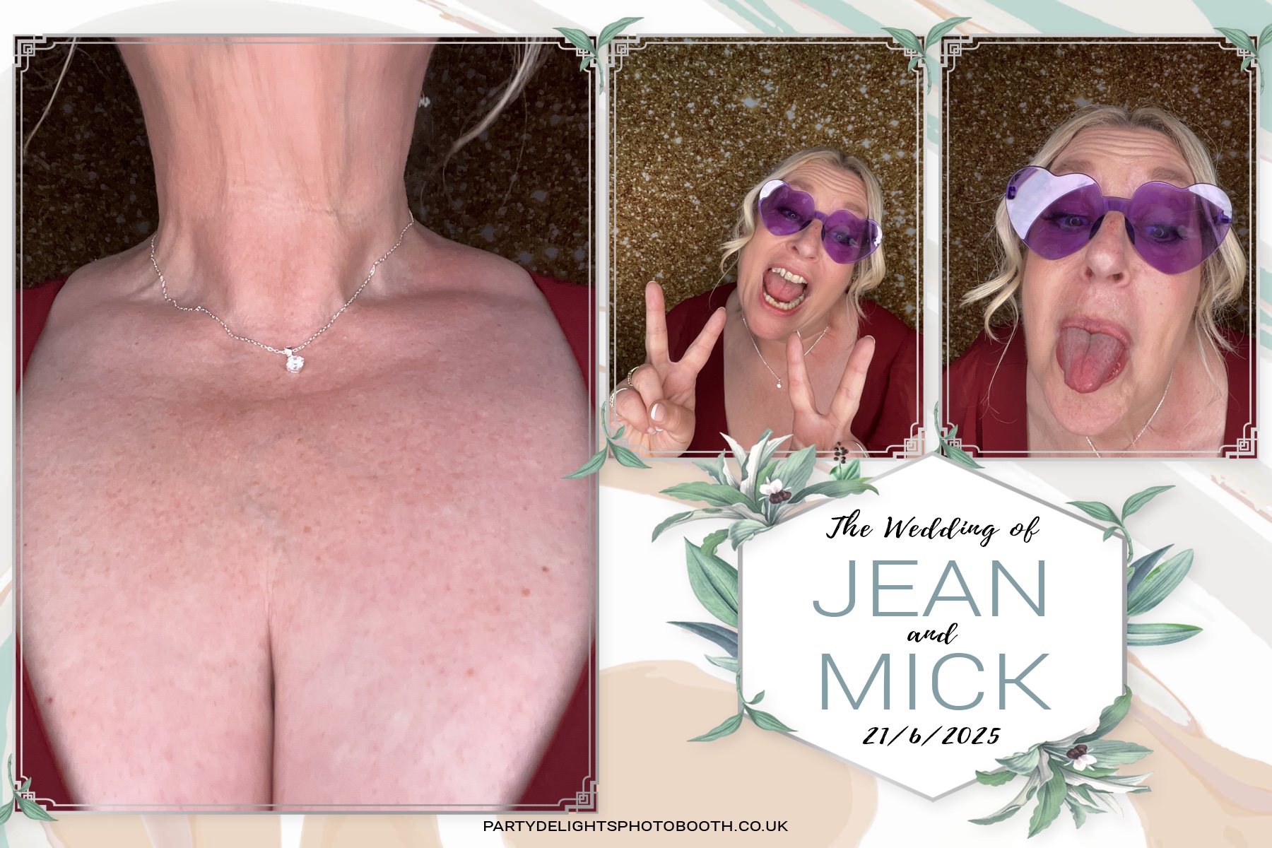 Jean and Mick’s wedding | View more photos from the event at gallery.partydelightsphotobooth.co.uk/u/PartyDelightsPhotoBooth/Jean-and-Mick’s-wedding