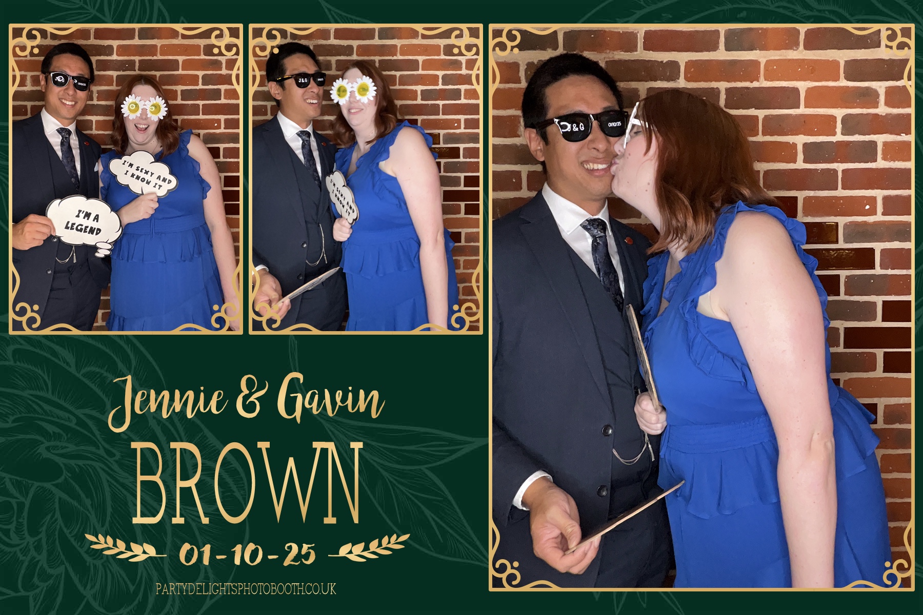 Jennie and Gavin's Wedding | View more photos from the event at gallery.partydelightsphotobooth.co.uk/u/PartyDelightsPhotoBooth/Jennie-and-Gavins-Wedding