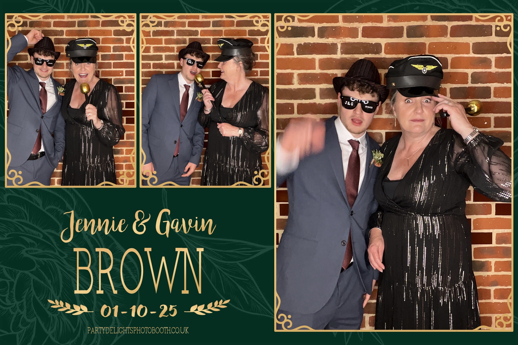 Jennie and Gavin's Wedding | View more photos from the event at gallery.partydelightsphotobooth.co.uk/u/PartyDelightsPhotoBooth/Jennie-and-Gavins-Wedding