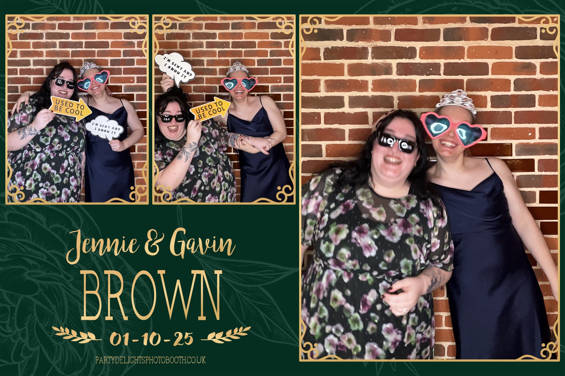Jennie and Gavin's Wedding | View more photos from the event at gallery.partydelightsphotobooth.co.uk/u/PartyDelightsPhotoBooth/Jennie-and-Gavins-Wedding