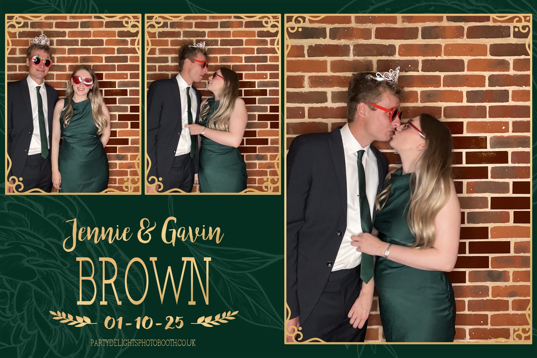 Jennie and Gavin's Wedding | View more photos from the event at gallery.partydelightsphotobooth.co.uk/u/PartyDelightsPhotoBooth/Jennie-and-Gavins-Wedding