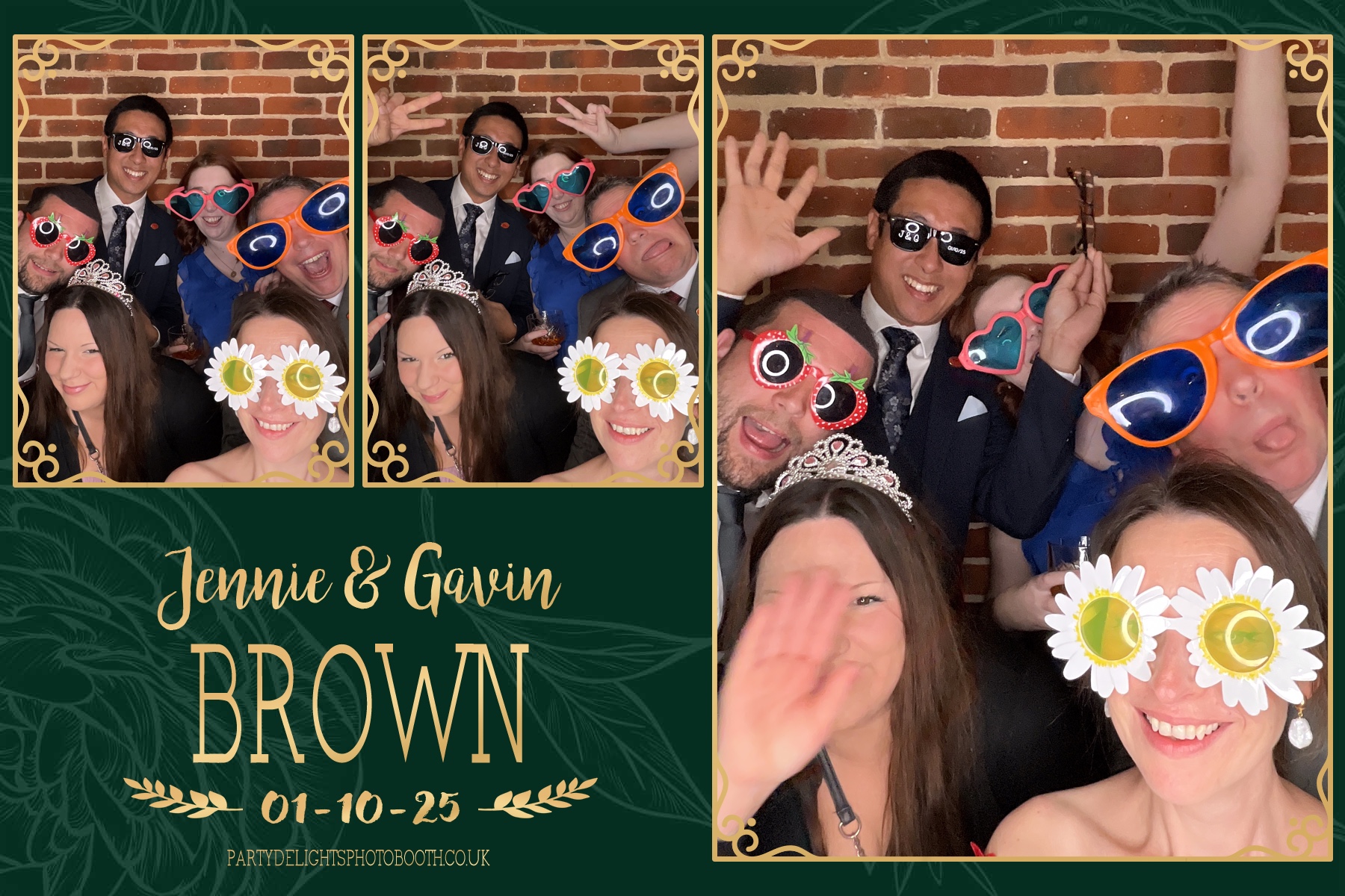 Jennie and Gavin's Wedding | View more photos from the event at gallery.partydelightsphotobooth.co.uk/u/PartyDelightsPhotoBooth/Jennie-and-Gavins-Wedding