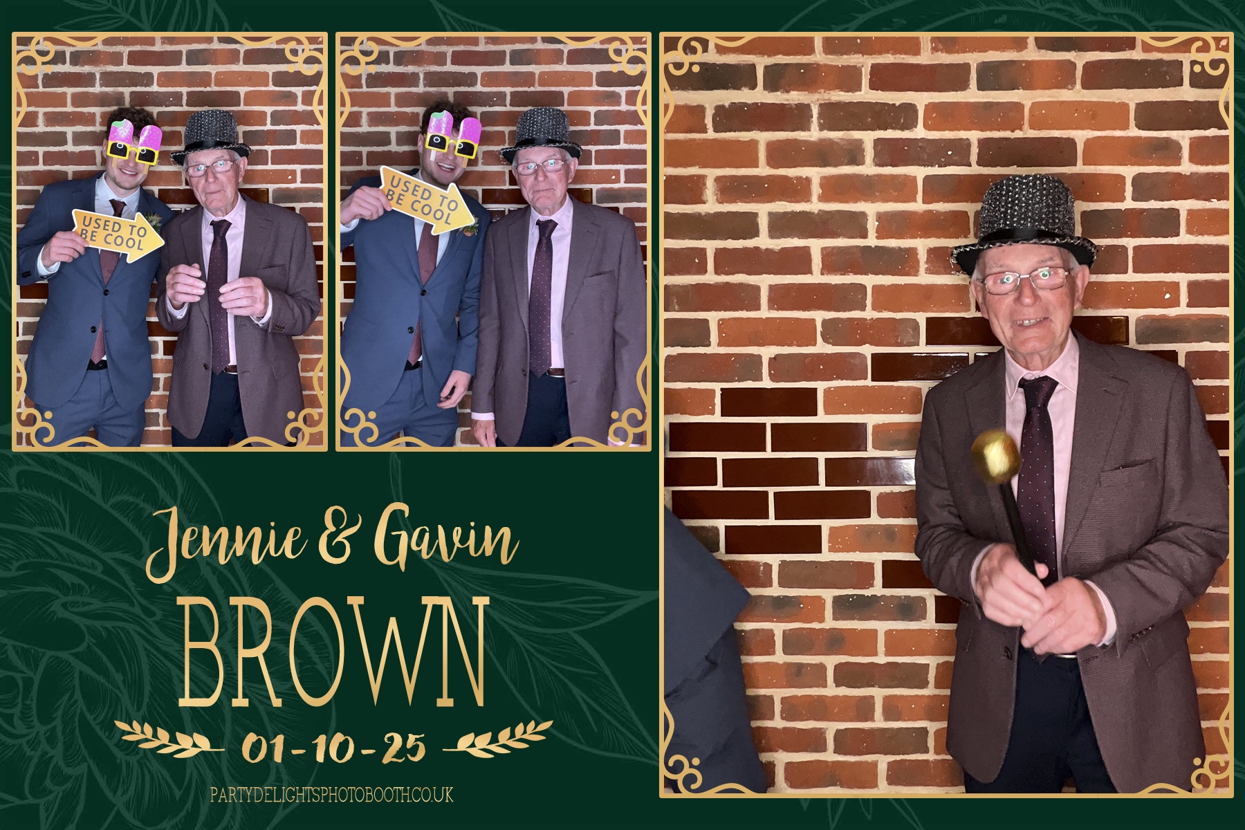 Jennie and Gavin's Wedding | View more photos from the event at gallery.partydelightsphotobooth.co.uk/u/PartyDelightsPhotoBooth/Jennie-and-Gavins-Wedding