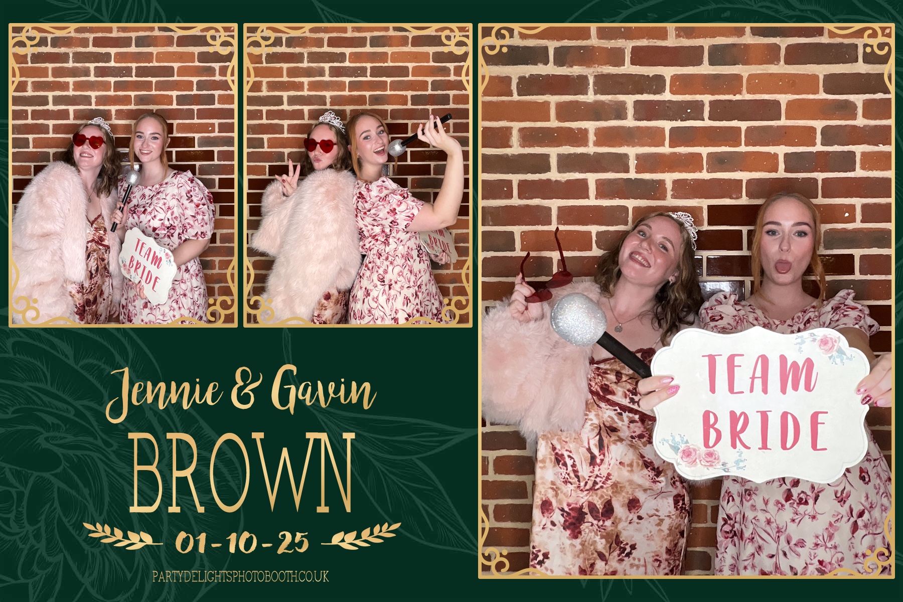 Jennie and Gavin's Wedding | View more photos from the event at gallery.partydelightsphotobooth.co.uk/u/PartyDelightsPhotoBooth/Jennie-and-Gavins-Wedding