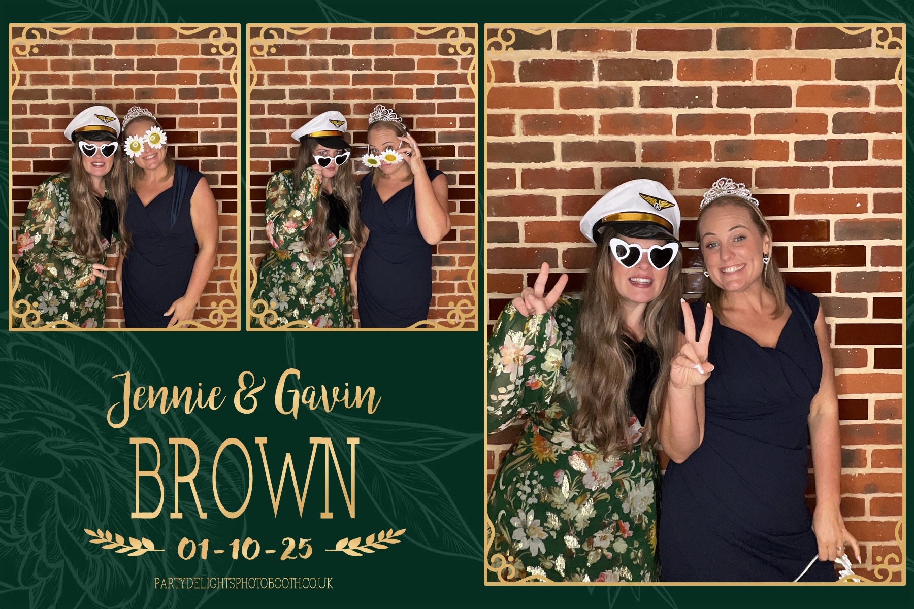 Jennie and Gavin's Wedding | View more photos from the event at gallery.partydelightsphotobooth.co.uk/u/PartyDelightsPhotoBooth/Jennie-and-Gavins-Wedding