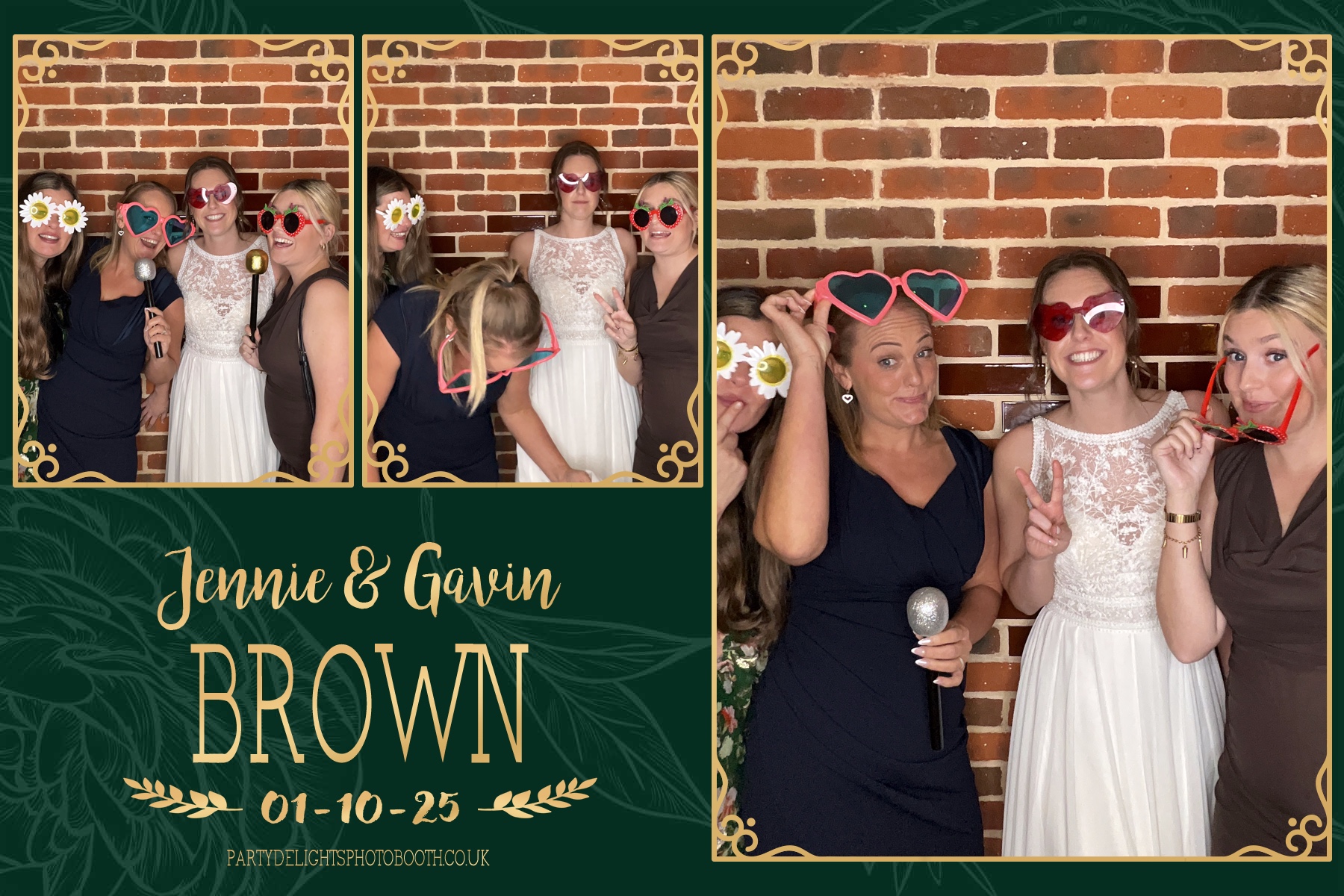 Jennie and Gavin's Wedding | View more photos from the event at gallery.partydelightsphotobooth.co.uk/u/PartyDelightsPhotoBooth/Jennie-and-Gavins-Wedding