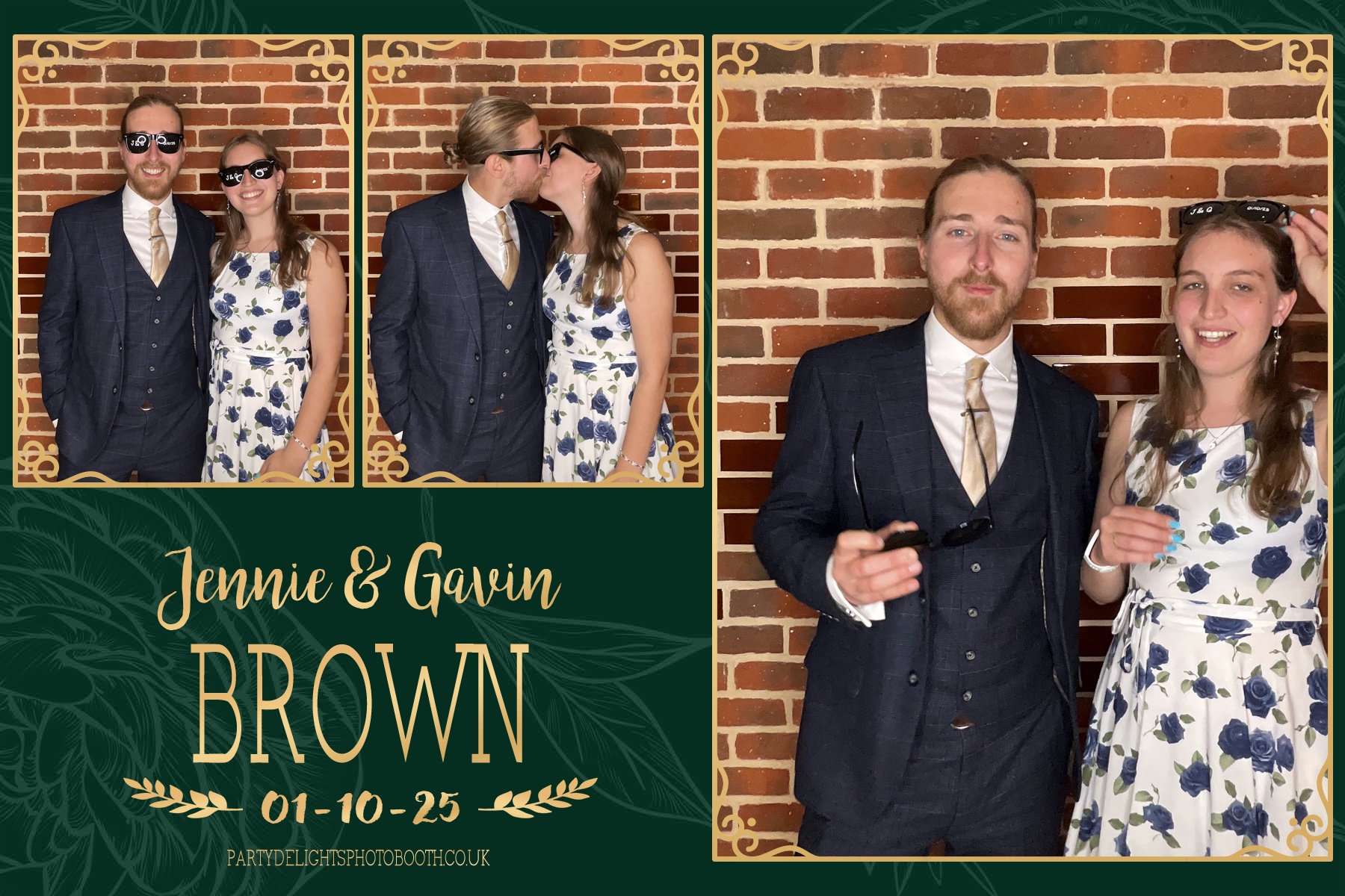 Jennie and Gavin's Wedding | View more photos from the event at gallery.partydelightsphotobooth.co.uk/u/PartyDelightsPhotoBooth/Jennie-and-Gavins-Wedding