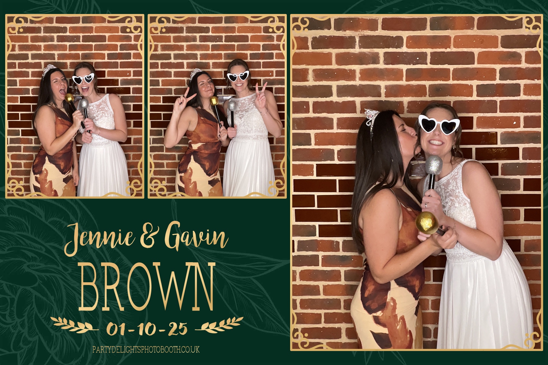 Jennie and Gavin's Wedding | View more photos from the event at gallery.partydelightsphotobooth.co.uk/u/PartyDelightsPhotoBooth/Jennie-and-Gavins-Wedding