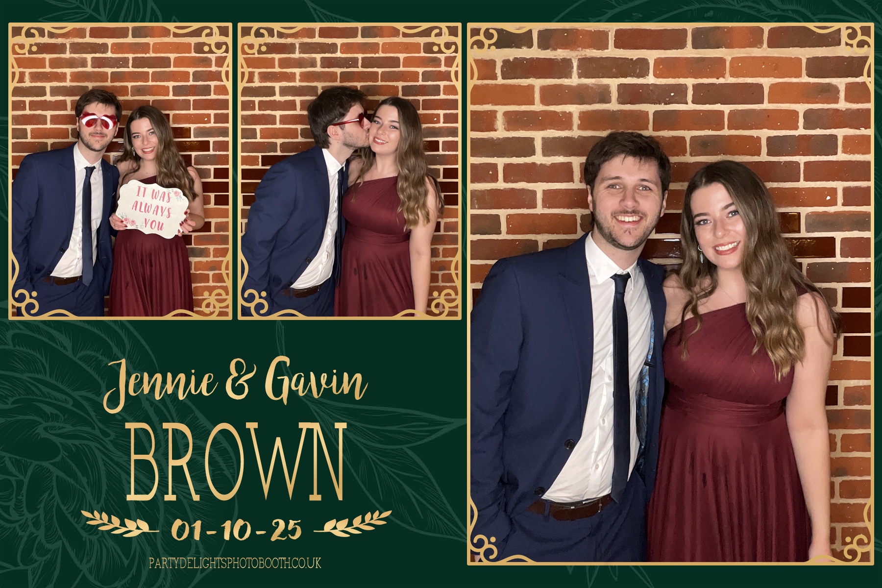 Jennie and Gavin's Wedding | View more photos from the event at gallery.partydelightsphotobooth.co.uk/u/PartyDelightsPhotoBooth/Jennie-and-Gavins-Wedding