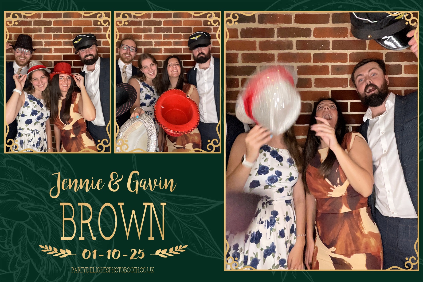 Jennie and Gavin's Wedding | View more photos from the event at gallery.partydelightsphotobooth.co.uk/u/PartyDelightsPhotoBooth/Jennie-and-Gavins-Wedding
