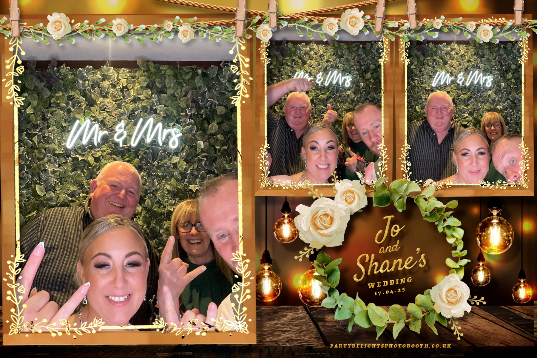 Joanne and Shane’s Wedding | View more photos from the event at gallery.partydelightsphotobooth.co.uk/u/PartyDelightsPhotoBooth/Joanne-and-Shane’s-Wedding