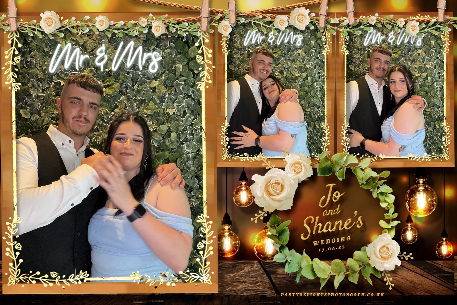 Joanne and Shane’s Wedding | View more photos from the event at gallery.partydelightsphotobooth.co.uk/u/PartyDelightsPhotoBooth/Joanne-and-Shane’s-Wedding