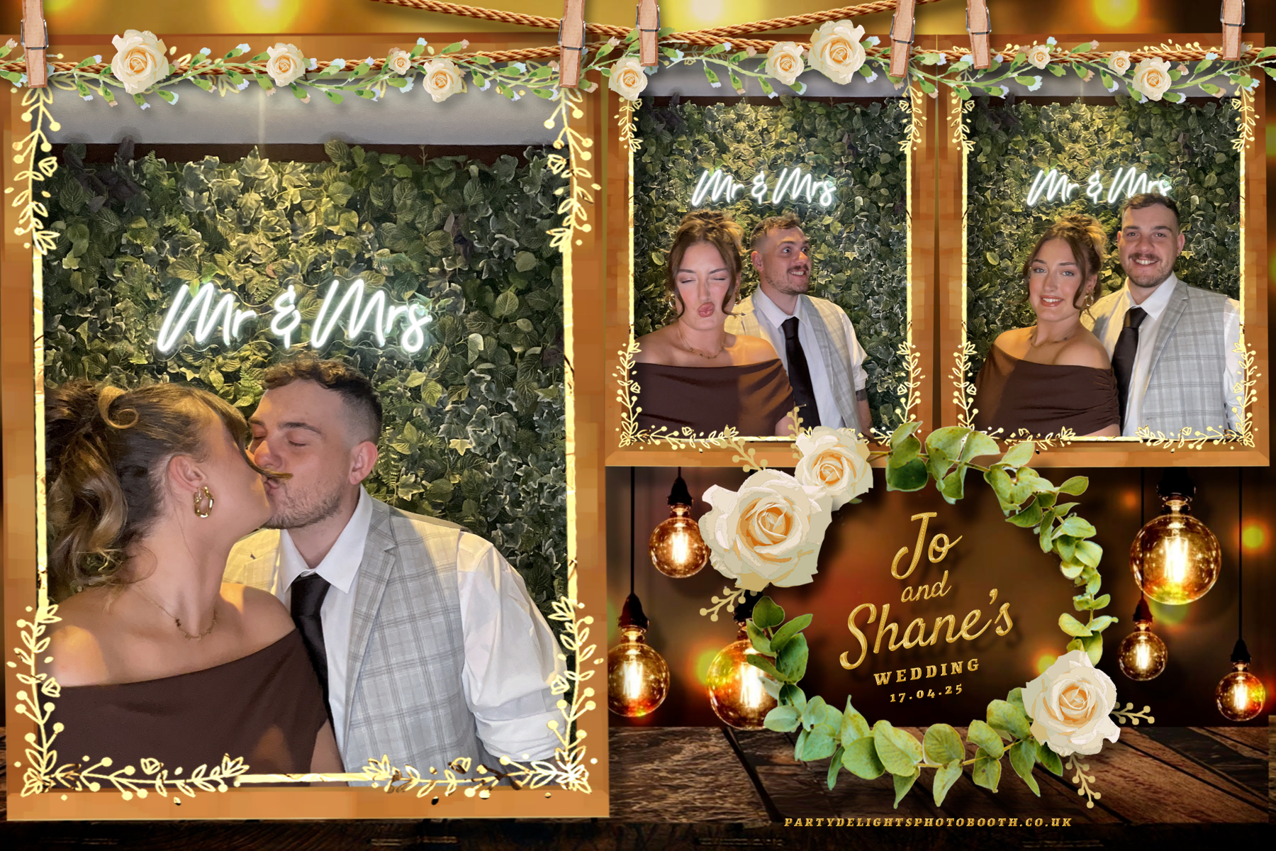 Joanne and Shane’s Wedding | View more photos from the event at gallery.partydelightsphotobooth.co.uk/u/PartyDelightsPhotoBooth/Joanne-and-Shane’s-Wedding