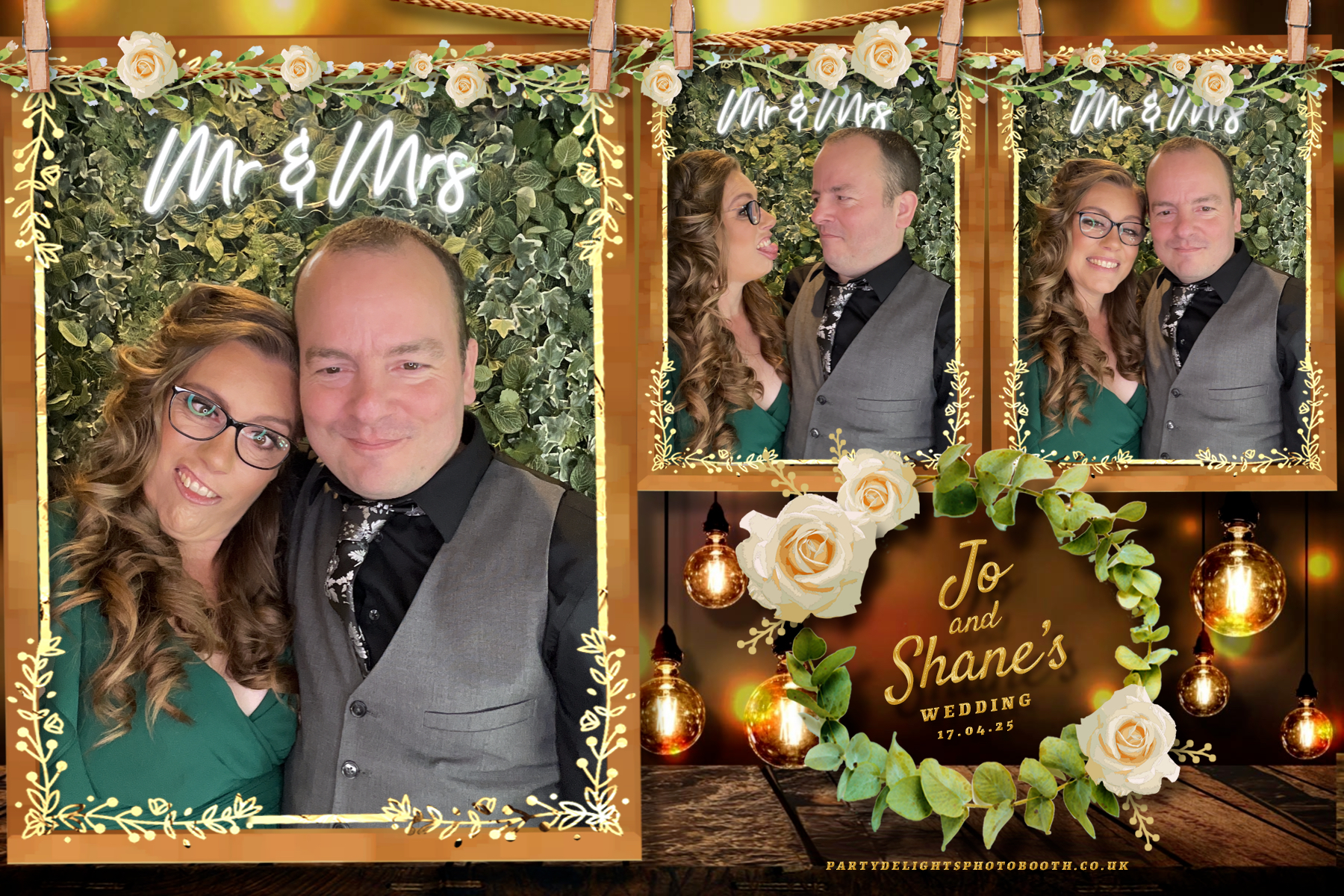 Joanne and Shane’s Wedding | View more photos from the event at gallery.partydelightsphotobooth.co.uk/u/PartyDelightsPhotoBooth/Joanne-and-Shane’s-Wedding