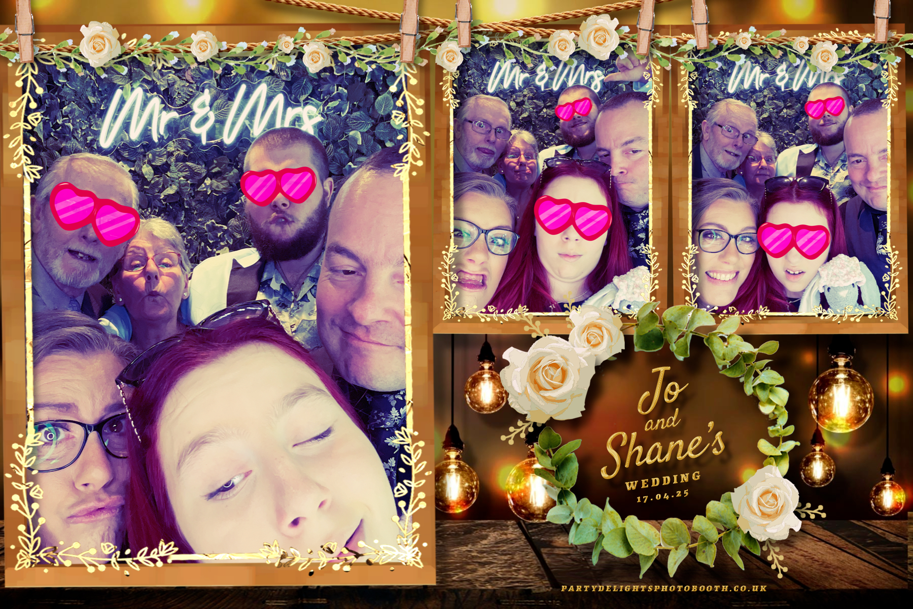 Joanne and Shane’s Wedding | View more photos from the event at gallery.partydelightsphotobooth.co.uk/u/PartyDelightsPhotoBooth/Joanne-and-Shane’s-Wedding