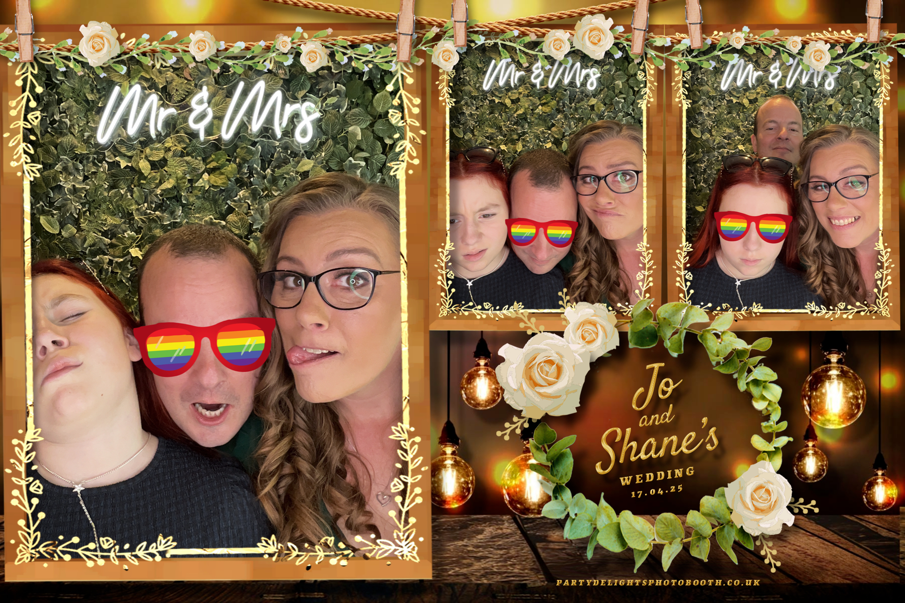 Joanne and Shane’s Wedding | View more photos from the event at gallery.partydelightsphotobooth.co.uk/u/PartyDelightsPhotoBooth/Joanne-and-Shane’s-Wedding