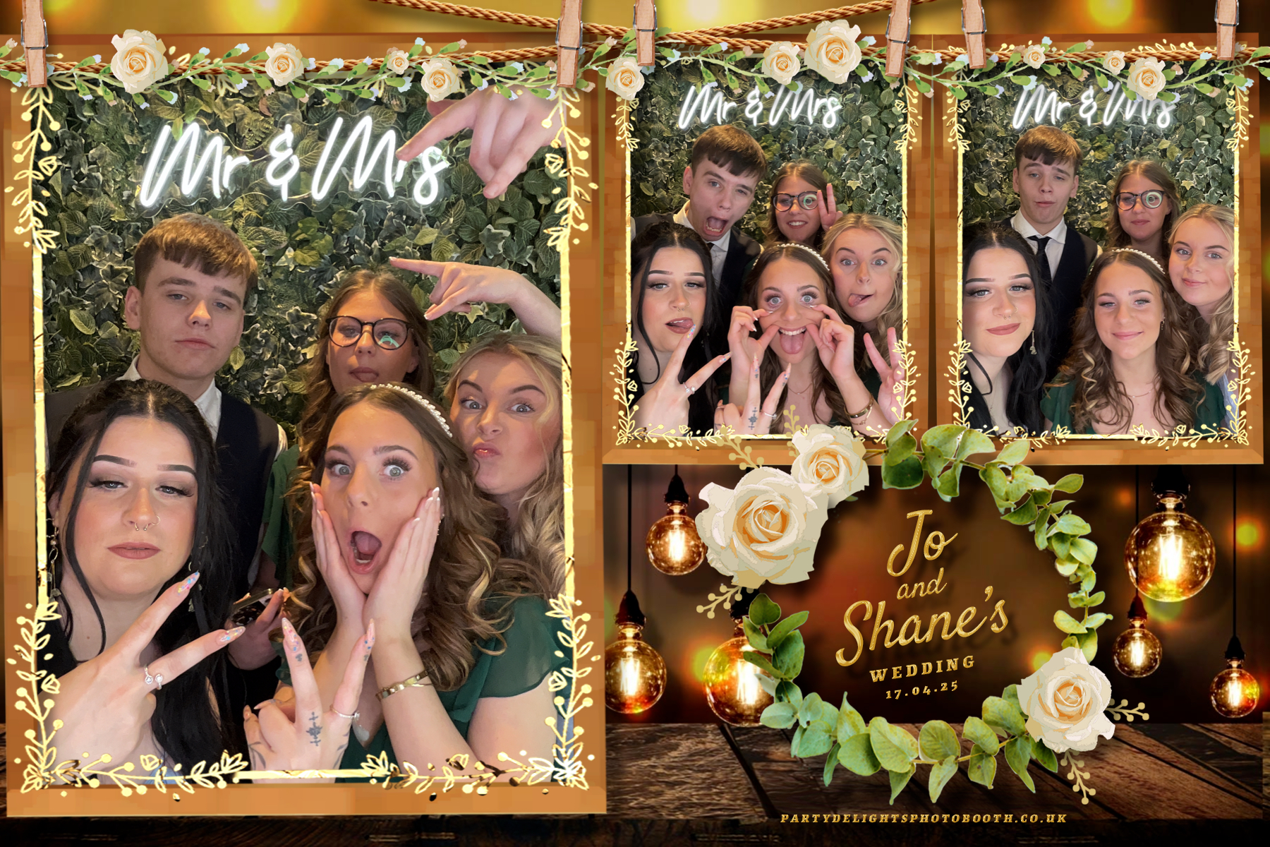 Joanne and Shane’s Wedding | View more photos from the event at gallery.partydelightsphotobooth.co.uk/u/PartyDelightsPhotoBooth/Joanne-and-Shane’s-Wedding