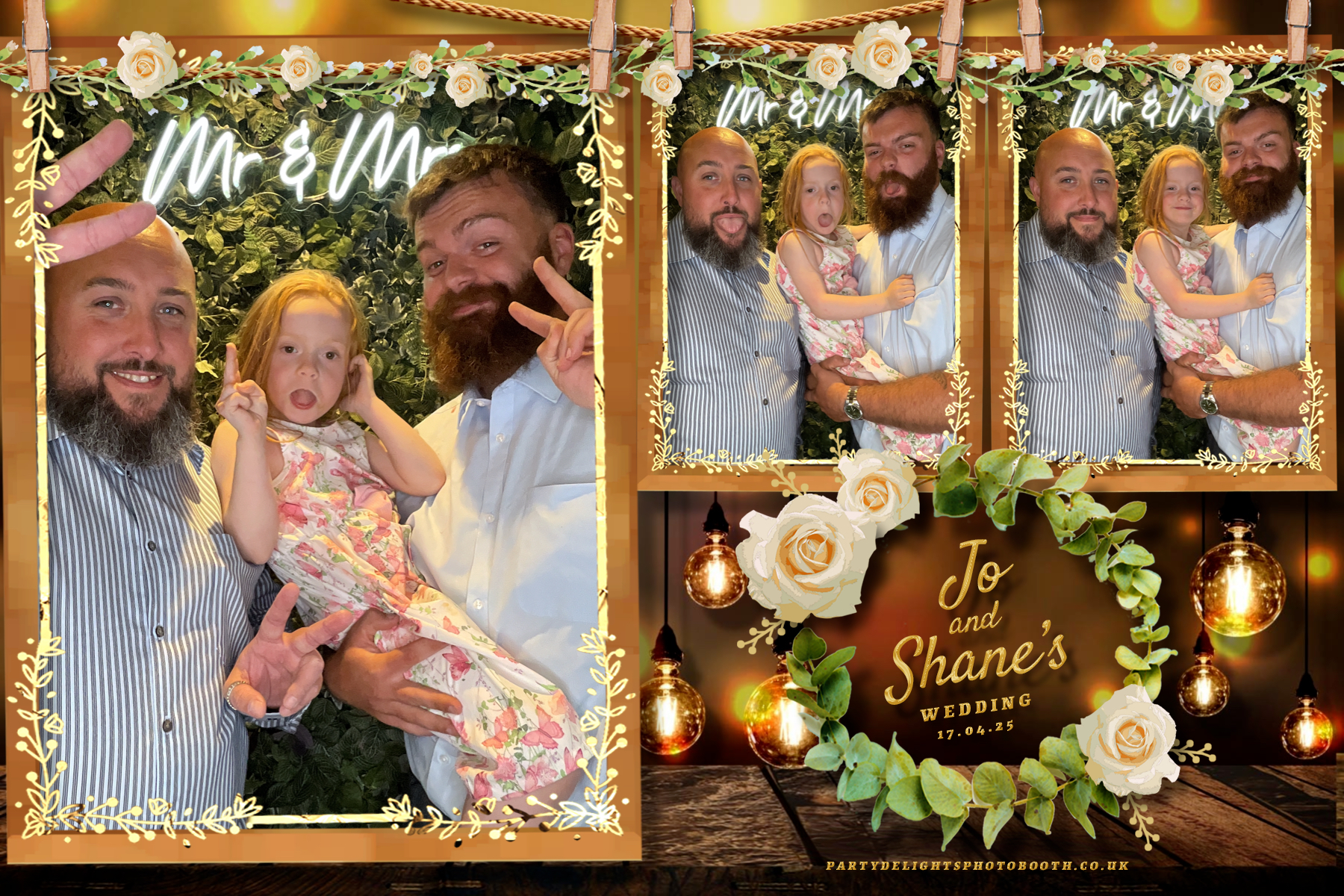 Joanne and Shane’s Wedding | View more photos from the event at gallery.partydelightsphotobooth.co.uk/u/PartyDelightsPhotoBooth/Joanne-and-Shane’s-Wedding
