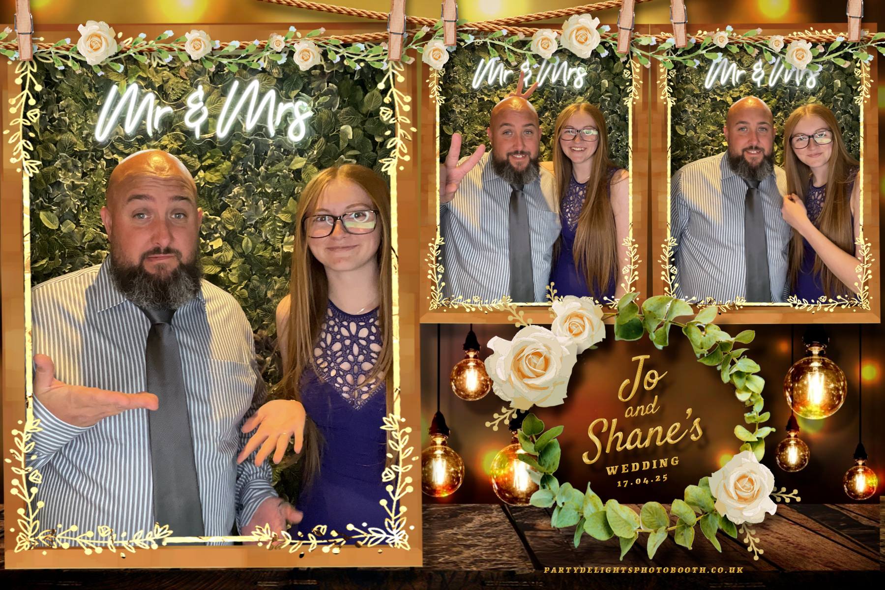 Joanne and Shane’s Wedding | View more photos from the event at gallery.partydelightsphotobooth.co.uk/u/PartyDelightsPhotoBooth/Joanne-and-Shane’s-Wedding