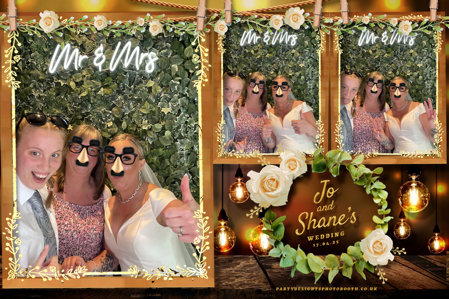 Joanne and Shane’s Wedding | View more photos from the event at gallery.partydelightsphotobooth.co.uk/u/PartyDelightsPhotoBooth/Joanne-and-Shane’s-Wedding