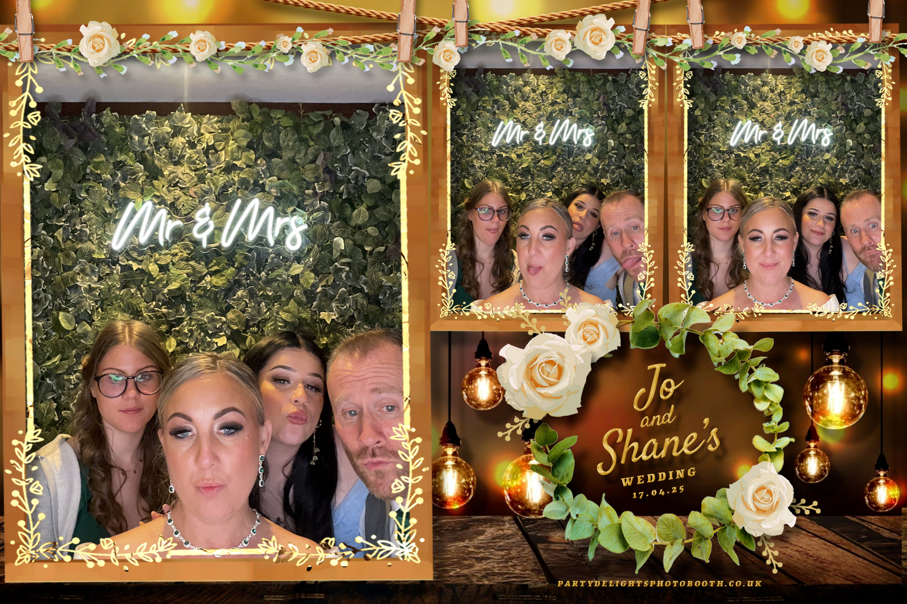 Joanne and Shane’s Wedding | View more photos from the event at gallery.partydelightsphotobooth.co.uk/u/PartyDelightsPhotoBooth/Joanne-and-Shane’s-Wedding