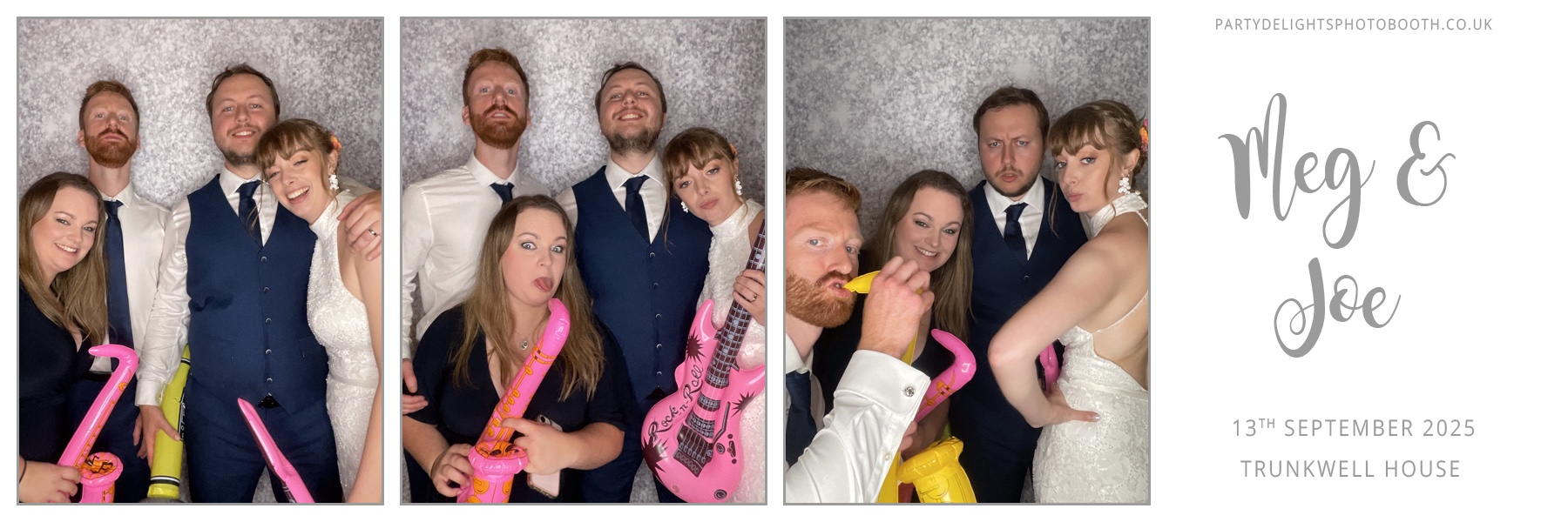 Joe and Megs Wedding | View more photos from the event at gallery.partydelightsphotobooth.co.uk/u/PartyDelightsPhotoBooth/Joe-and-Megs-Wedding