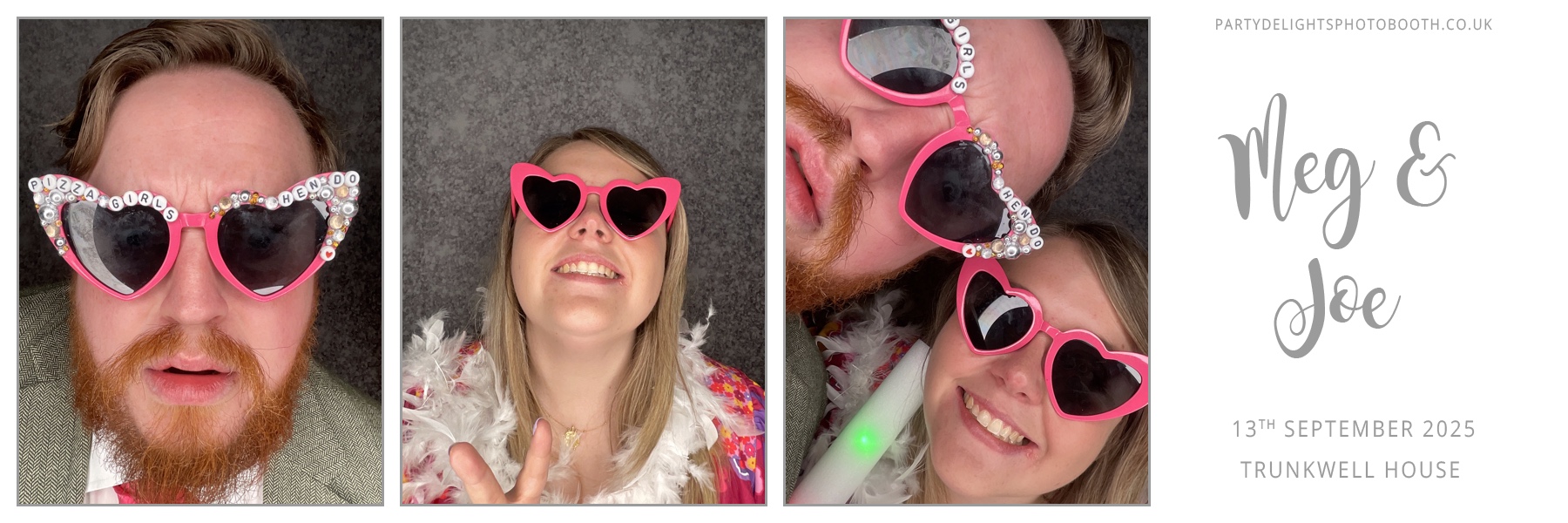 Joe and Megs Wedding | View more photos from the event at gallery.partydelightsphotobooth.co.uk/u/PartyDelightsPhotoBooth/Joe-and-Megs-Wedding