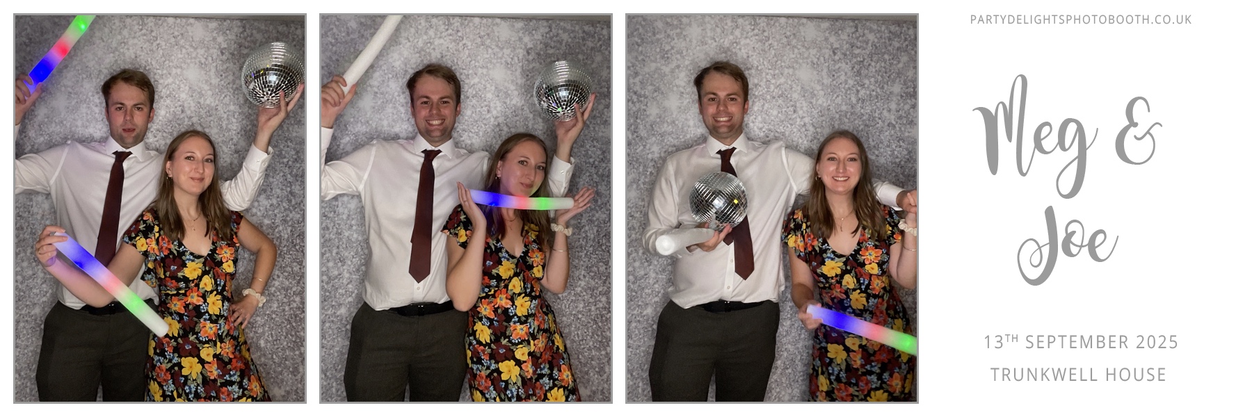 Joe and Megs Wedding | View more photos from the event at gallery.partydelightsphotobooth.co.uk/u/PartyDelightsPhotoBooth/Joe-and-Megs-Wedding