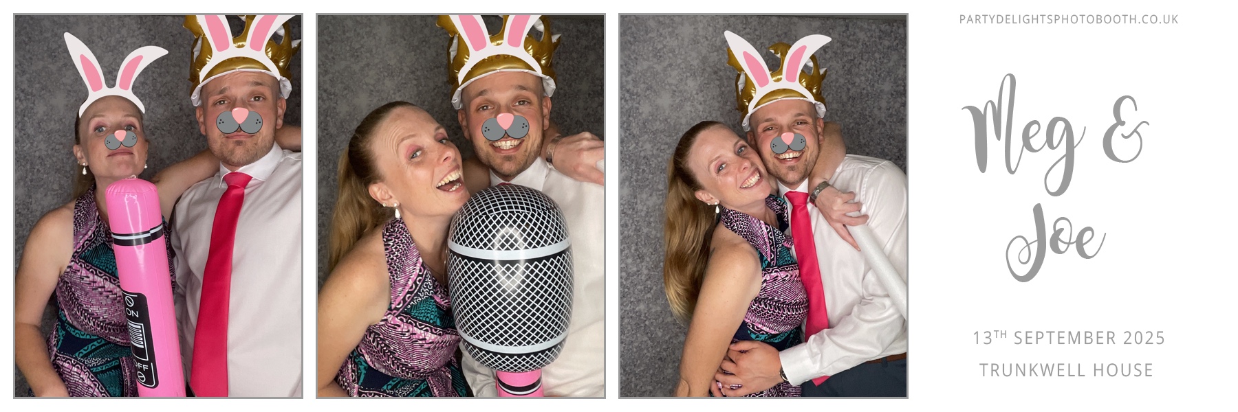Joe and Megs Wedding | View more photos from the event at gallery.partydelightsphotobooth.co.uk/u/PartyDelightsPhotoBooth/Joe-and-Megs-Wedding