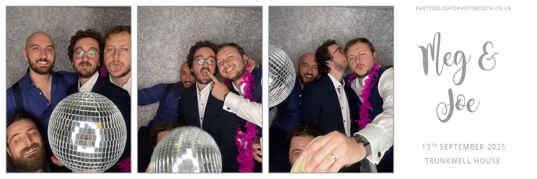 Joe and Megs Wedding | View more photos from the event at gallery.partydelightsphotobooth.co.uk/u/PartyDelightsPhotoBooth/Joe-and-Megs-Wedding