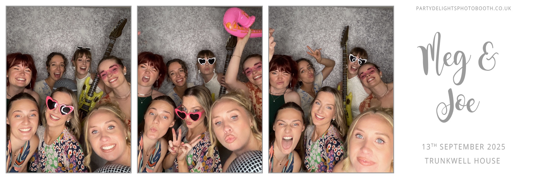 Joe and Megs Wedding | View more photos from the event at gallery.partydelightsphotobooth.co.uk/u/PartyDelightsPhotoBooth/Joe-and-Megs-Wedding