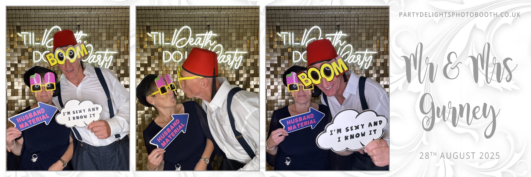 Johnie and Danielle’s wedding | View more photos from the event at gallery.partydelightsphotobooth.co.uk/u/PartyDelightsPhotoBooth/Johnie-and-Danielle’s-wedding