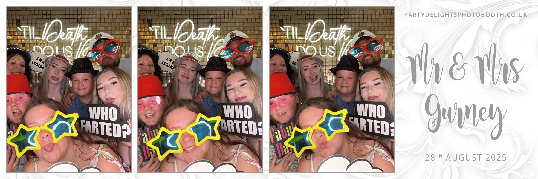 Johnie and Danielle’s wedding | View more photos from the event at gallery.partydelightsphotobooth.co.uk/u/PartyDelightsPhotoBooth/Johnie-and-Danielle’s-wedding