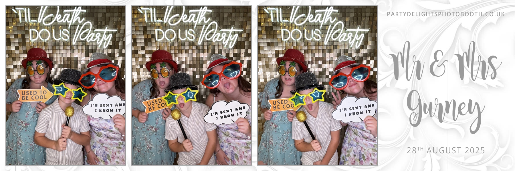 Johnie and Danielle’s wedding | View more photos from the event at gallery.partydelightsphotobooth.co.uk/u/PartyDelightsPhotoBooth/Johnie-and-Danielle’s-wedding
