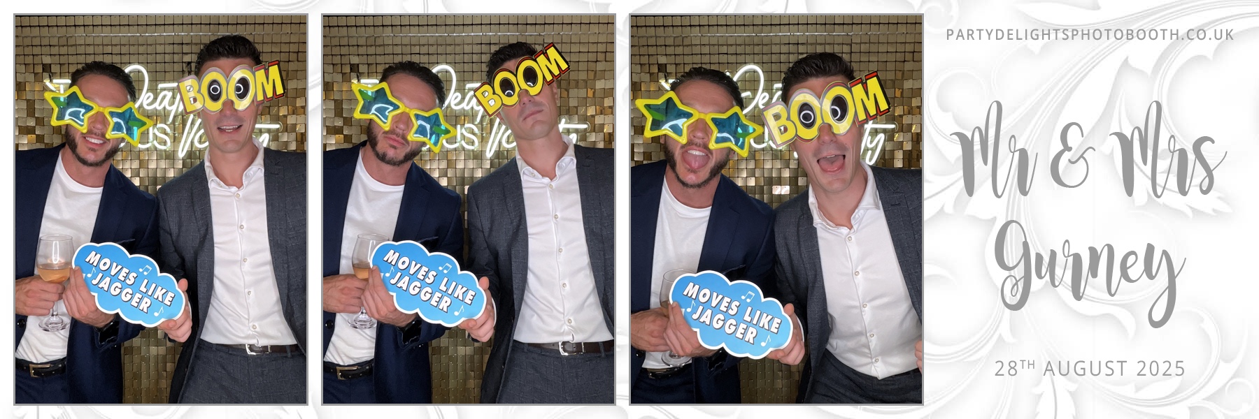 Johnie and Danielle’s wedding | View more photos from the event at gallery.partydelightsphotobooth.co.uk/u/PartyDelightsPhotoBooth/Johnie-and-Danielle’s-wedding