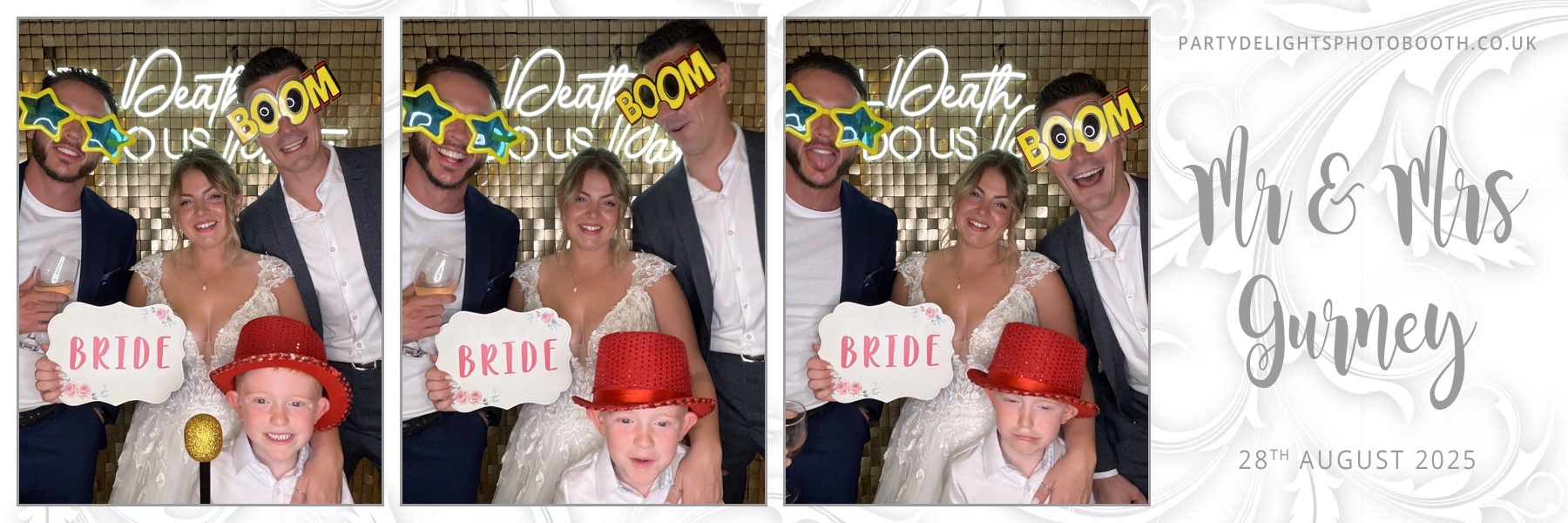 Johnie and Danielle’s wedding | View more photos from the event at gallery.partydelightsphotobooth.co.uk/u/PartyDelightsPhotoBooth/Johnie-and-Danielle’s-wedding