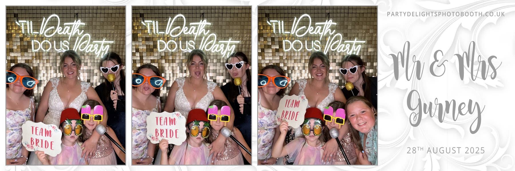 Johnie and Danielle’s wedding | View more photos from the event at gallery.partydelightsphotobooth.co.uk/u/PartyDelightsPhotoBooth/Johnie-and-Danielle’s-wedding