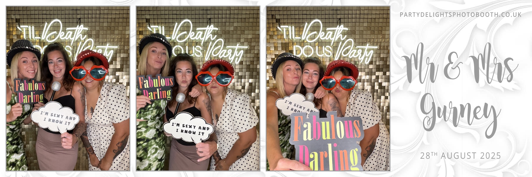 Johnie and Danielle’s wedding | View more photos from the event at gallery.partydelightsphotobooth.co.uk/u/PartyDelightsPhotoBooth/Johnie-and-Danielle’s-wedding
