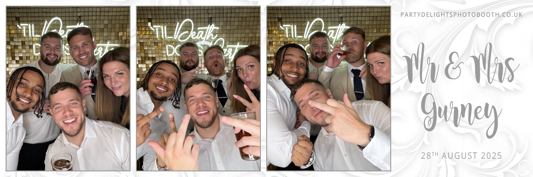Johnie and Danielle’s wedding | View more photos from the event at gallery.partydelightsphotobooth.co.uk/u/PartyDelightsPhotoBooth/Johnie-and-Danielle’s-wedding