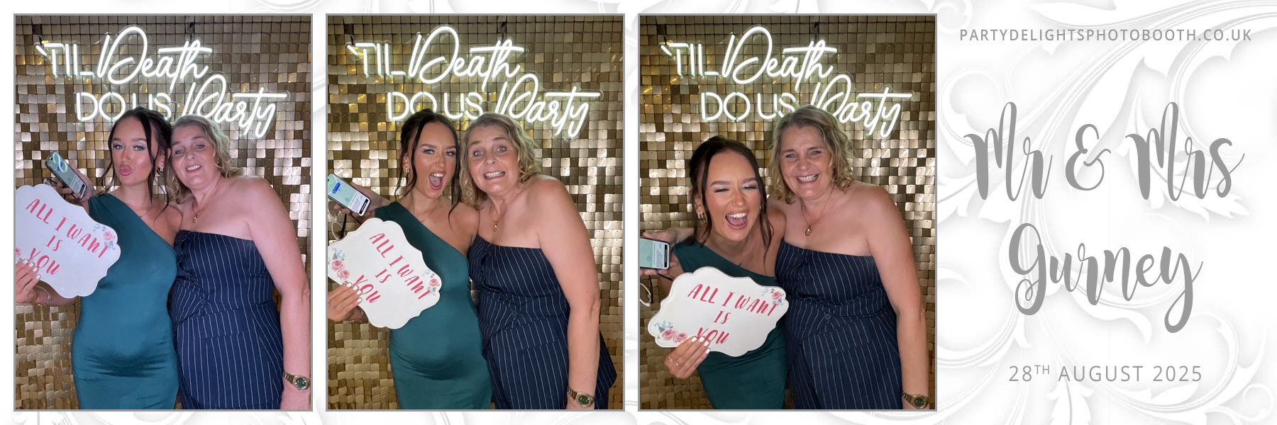 Johnie and Danielle’s wedding | View more photos from the event at gallery.partydelightsphotobooth.co.uk/u/PartyDelightsPhotoBooth/Johnie-and-Danielle’s-wedding