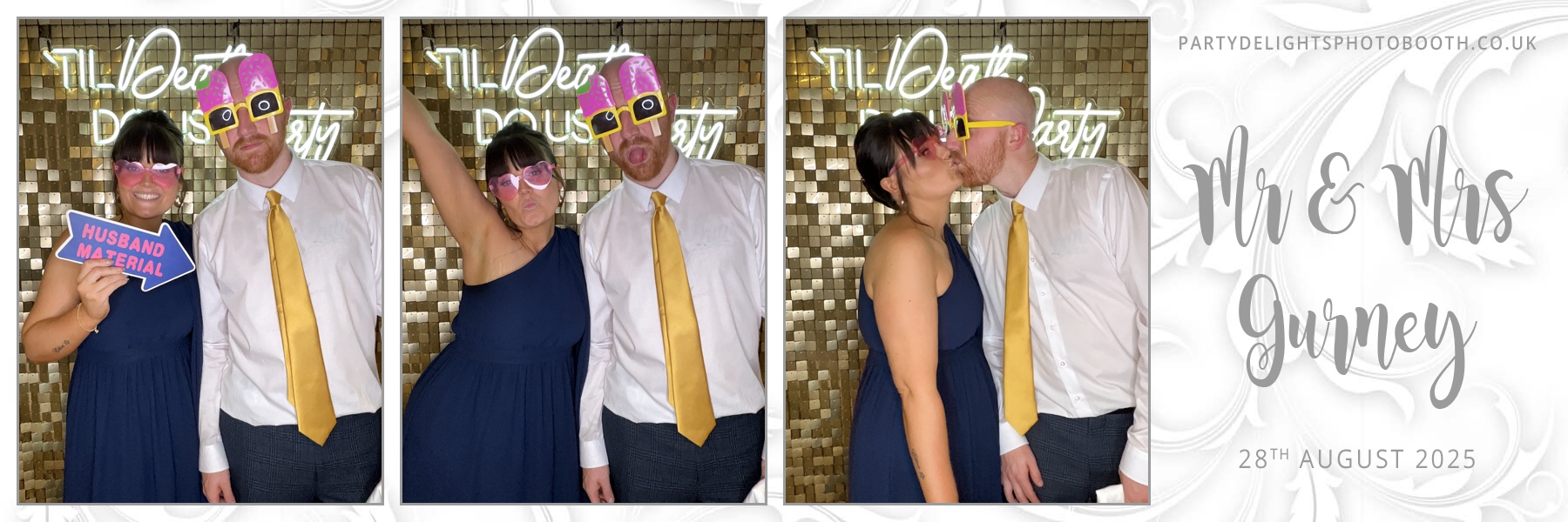 Johnie and Danielle’s wedding | View more photos from the event at gallery.partydelightsphotobooth.co.uk/u/PartyDelightsPhotoBooth/Johnie-and-Danielle’s-wedding